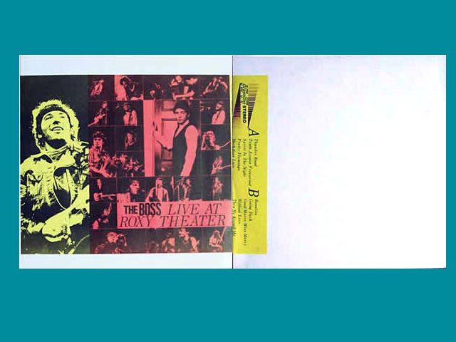 Bruce Springsteen - LIVE AT THE ROXY THEATER
